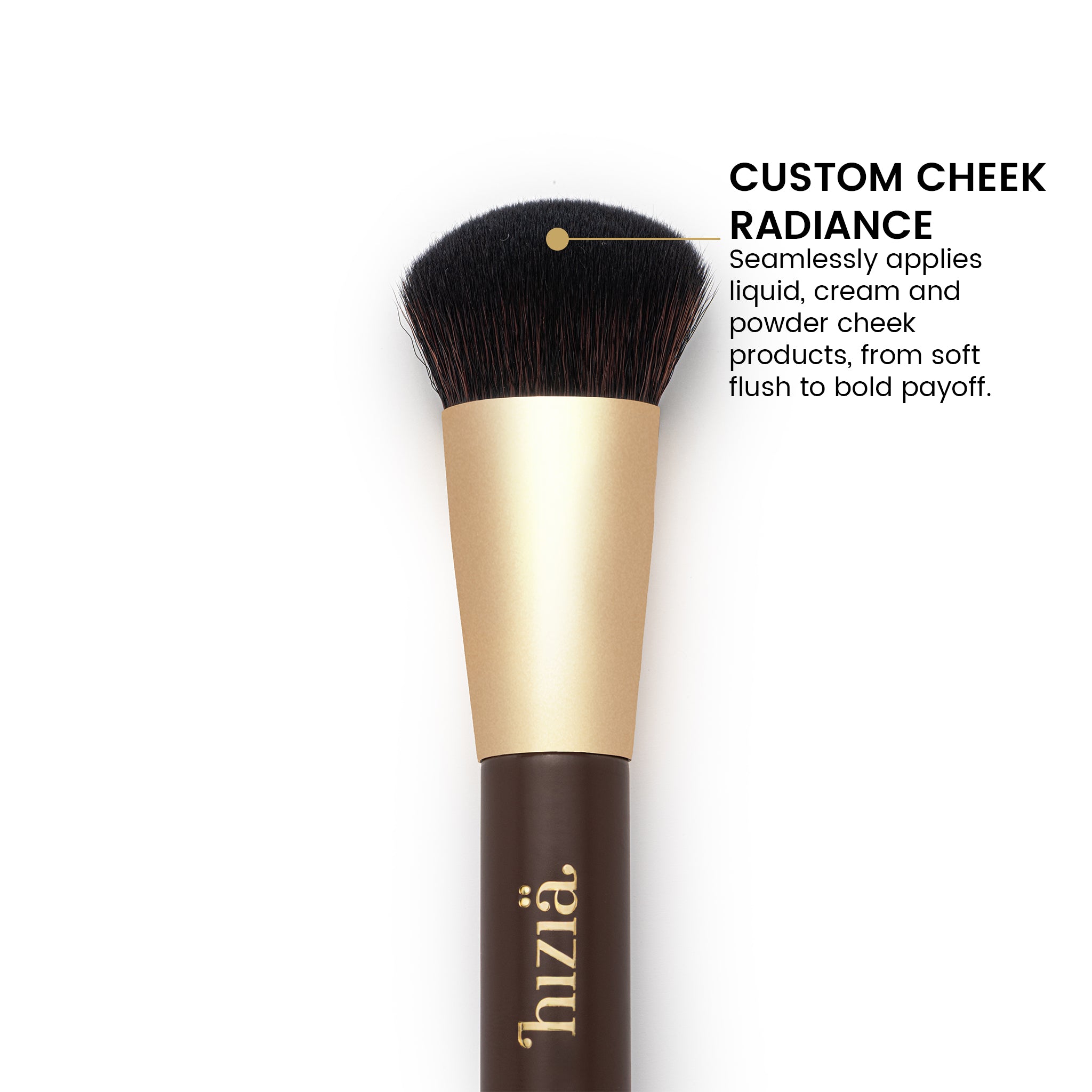 Pincel de maquiagem 128 DUAL BLUSH
