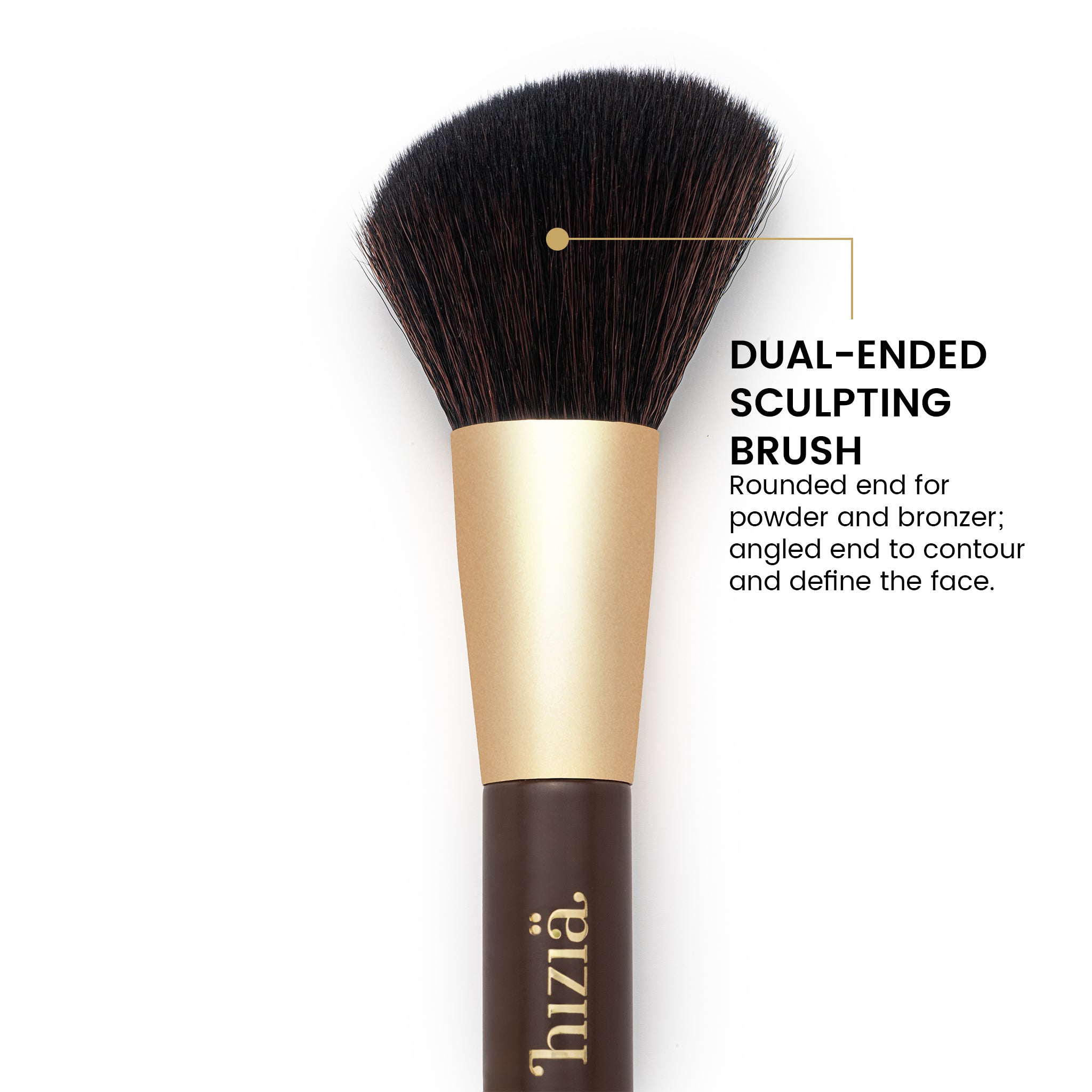 Pincel de maquiagem 126 DUAL SCULPT