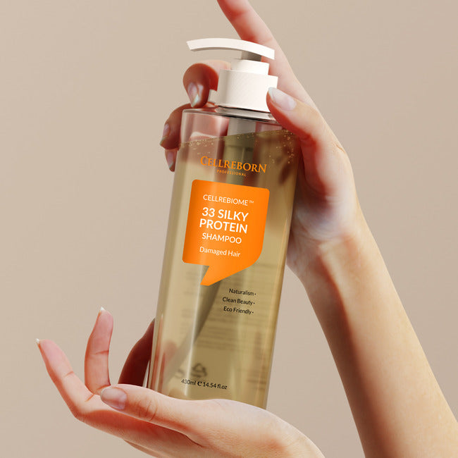 Cellreborn Cellrebiome 33 Silky Protein Shampoo 430ml