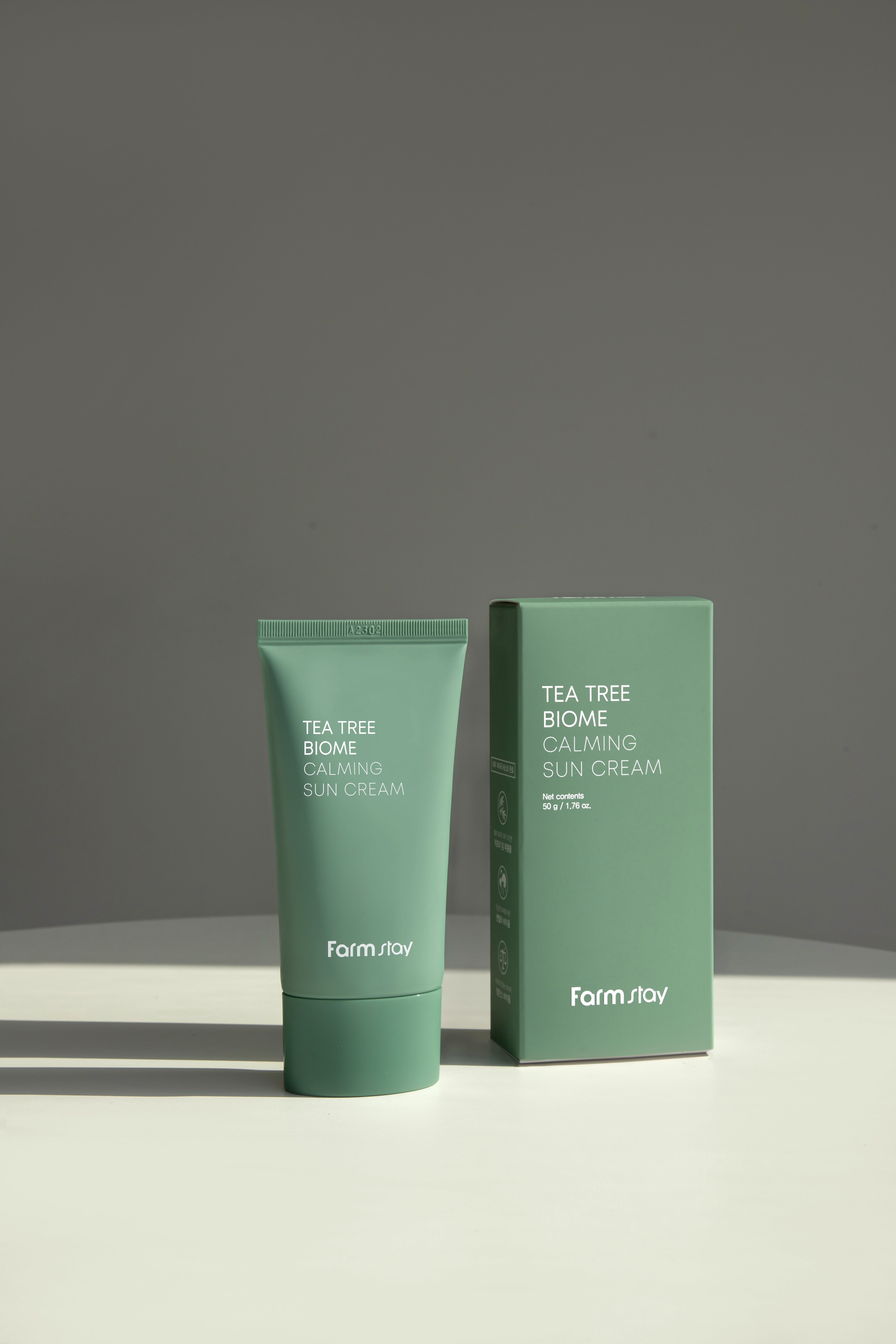 Farmstay Tea Tree Biome Calming Sun Cream